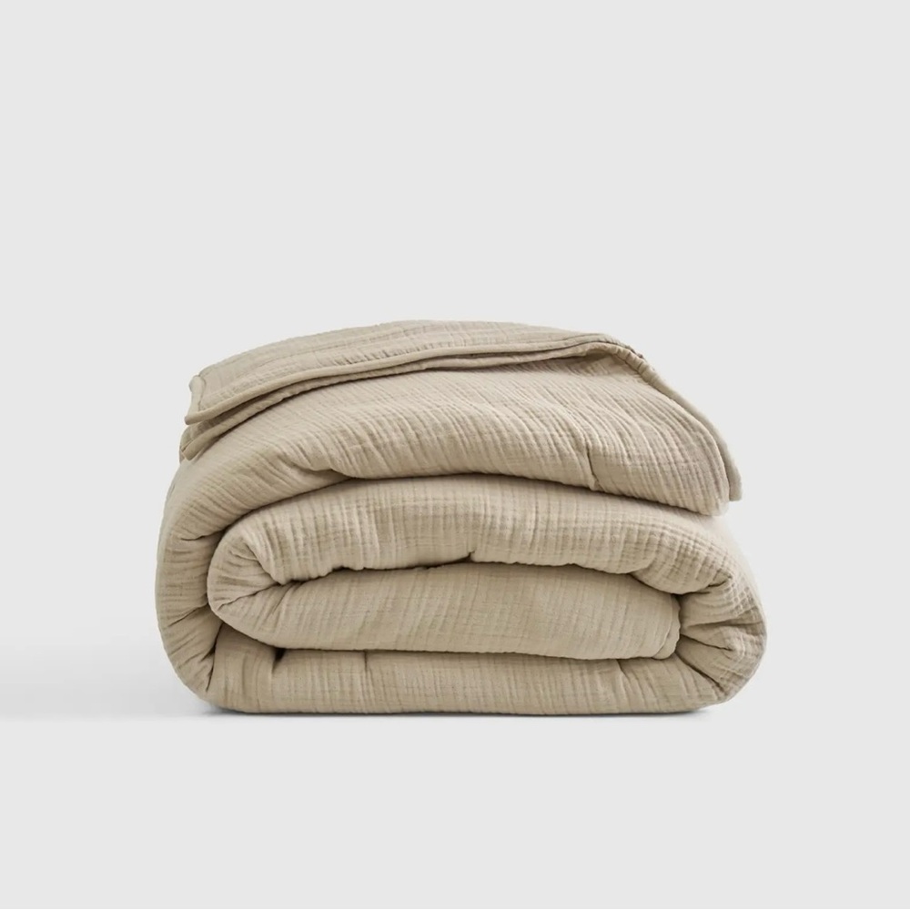 NWOT Quince Organic Airy Gauze Dream Quilt FULL/QUEEN